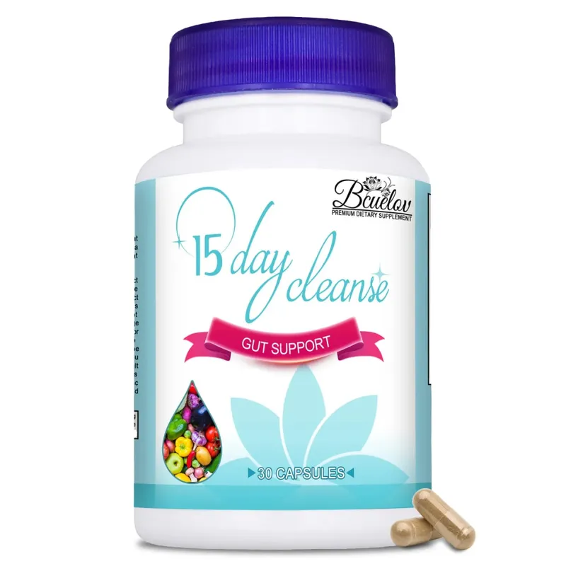 15-Day Colon Cleanse for Overall Colon Digestive Regulation and Intestinal Health