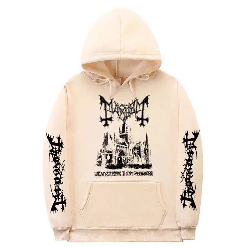 The New Mayhem Deathcrush Euronymous Dead Varg Graphic Hoodie Men Women Fashion Casual Oversized Hoodies Men's Rock Sweatshirt — image 10