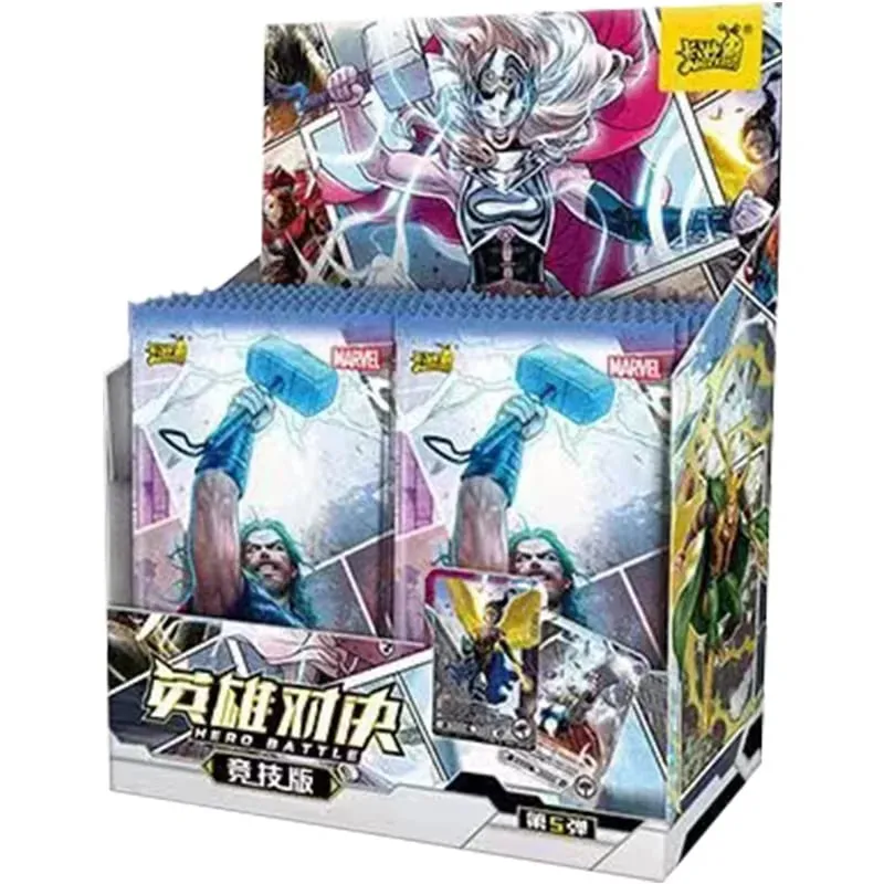 Carta        originale          Heroes Duel Card Versione competitiva Iron Man Thor Captain CR America Collezione di carte Giocattoli