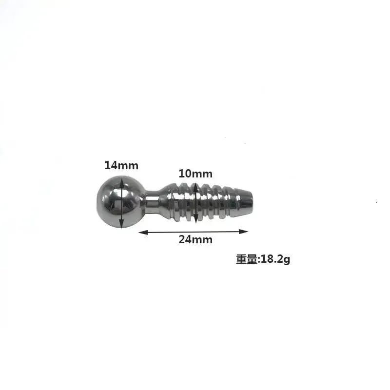 Male Stainless Steel Urethral Plug Urethral Dil Sounding Penis Plug Urethra Stimulate Dilator Masturbation Rod Sex Toys For Men