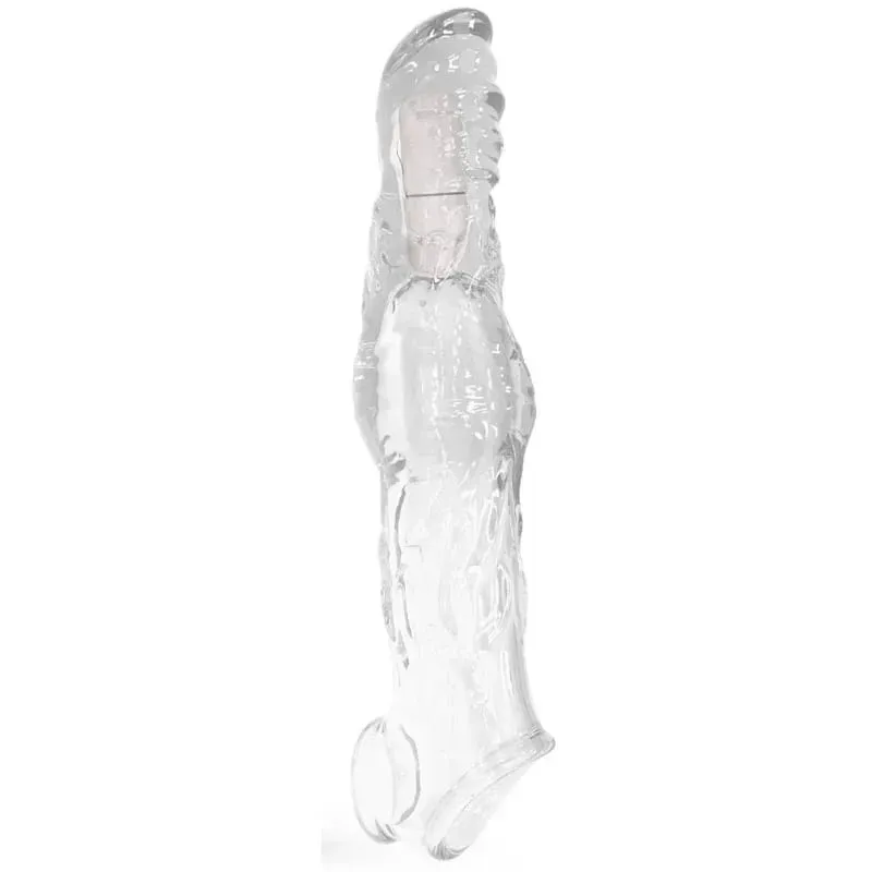 Penis Extension Sleeve Soft Delayed Ejaculation Condoms Beast Penis Extender Dick Sleeve Adult Sex Toys For Men Massage Vagina — image 7