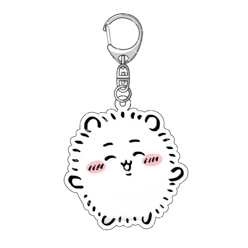 jiyi Pendant Anime Comic Acrylic Peripheral Keychain Hachiware Usagi Cute Pendant Bag Hanging Decoration Decoration