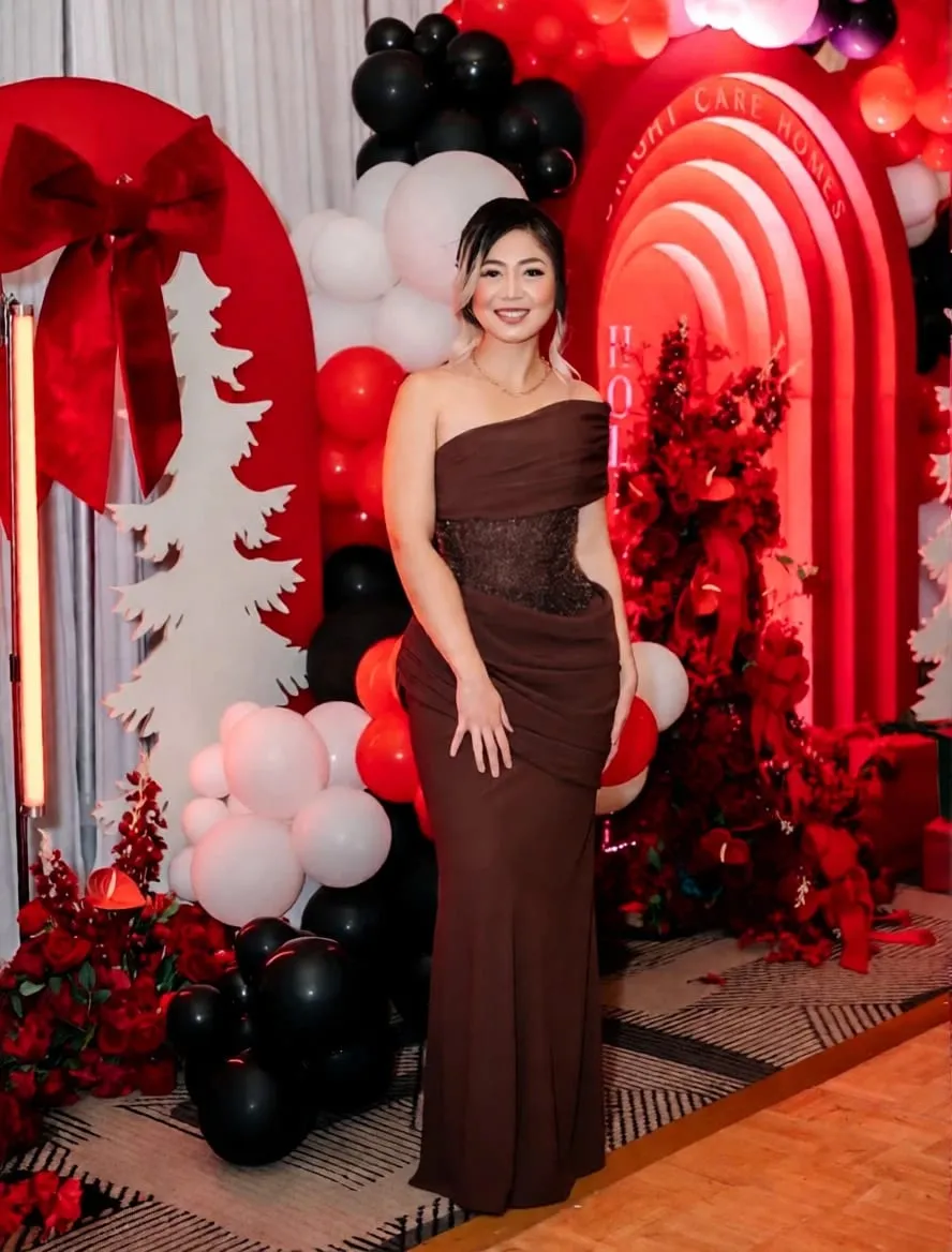 Suninheart – robe de soirée asymétrique épaule dénudée pour femmes, tenue élégante drapée à paillettes, dos Long à lacets, style sirène, Maxi, robe de soirée — image 3
