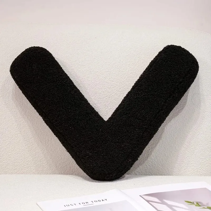 40CM English Letter Throw Pillow Stuff Alphabet Plush Cushion Living Room Sofa Home Decoration Creative Combination pillow — image 29