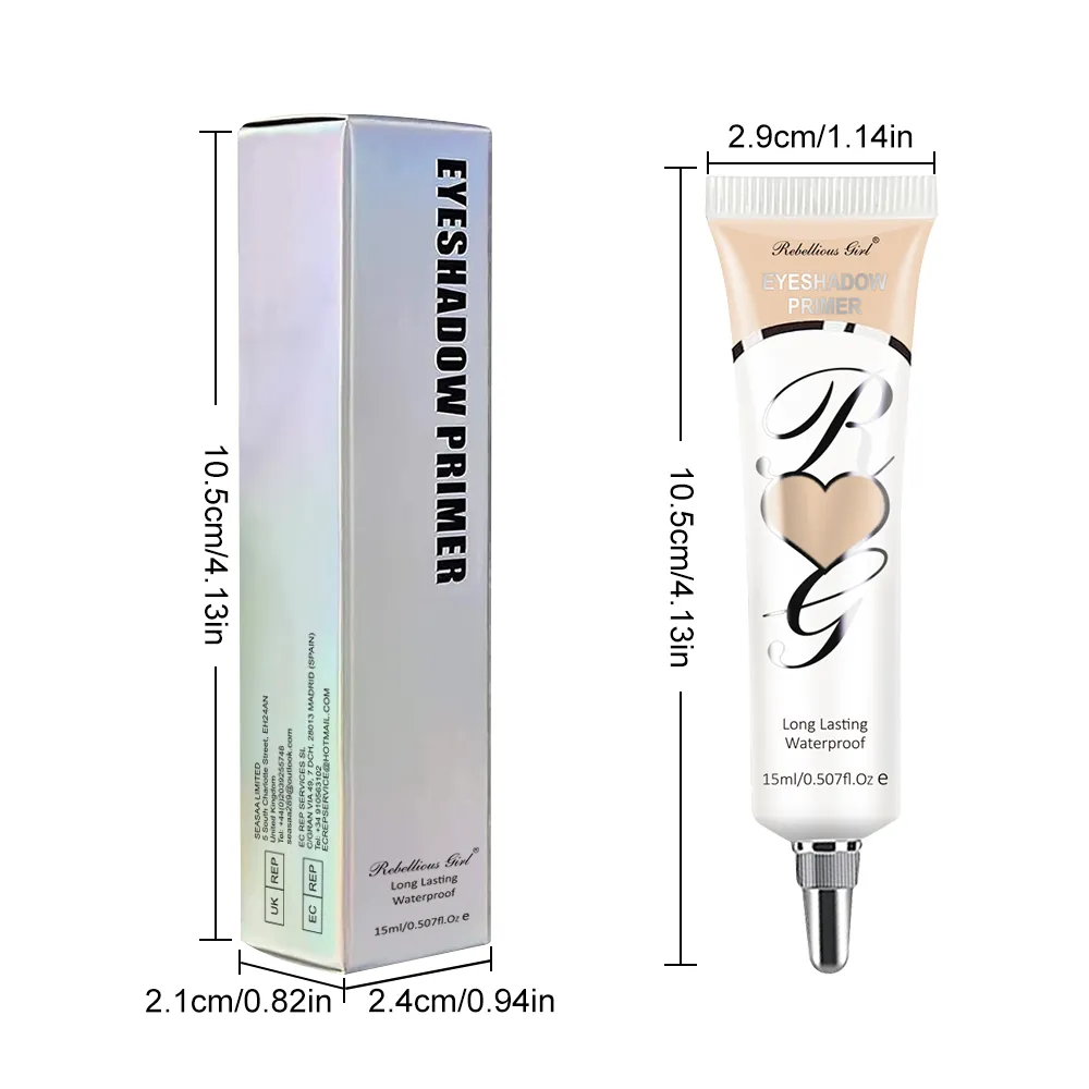 Prebase para sombra de ojos mate de 6 colores – Base para ojos con control de aceite a prueba de arrugas Prebase correctora de color de larga duración y resistente a las manchas — image 6