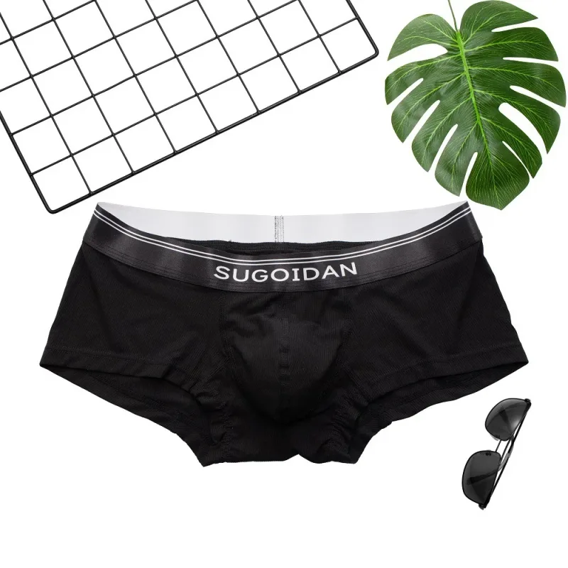 Threaded Modal Men's Pants Sexy Comfortable Pants Low Waist Sports Pants — image 3