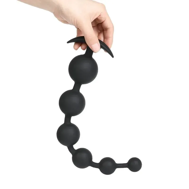 Bdsm Silicone Big Anal Plug Anal Beads Anus Masturbation Butt Plugs Erotic Flirt Sex Toys Prostate Massage for Couple Men Women — image 6