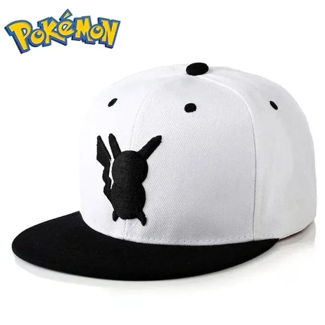 Pokemon Pikachu Baseball Cap Anime Cartoon Figure Cosplay Hat Adjustable Women Men Kids Sports Hip Hop Caps Toys Birthday Gift — image 31