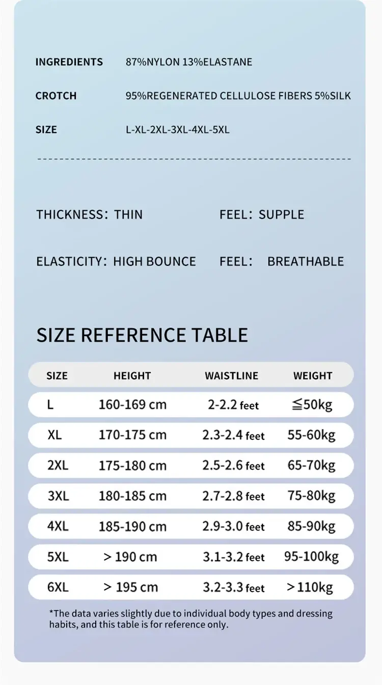 MiiOW 3Pcs Seamless Ice Silk Men Boxers Mulberry Silk Antibacterial Underwear for Men Panties Breathable Man Underpants Boxers — image 12