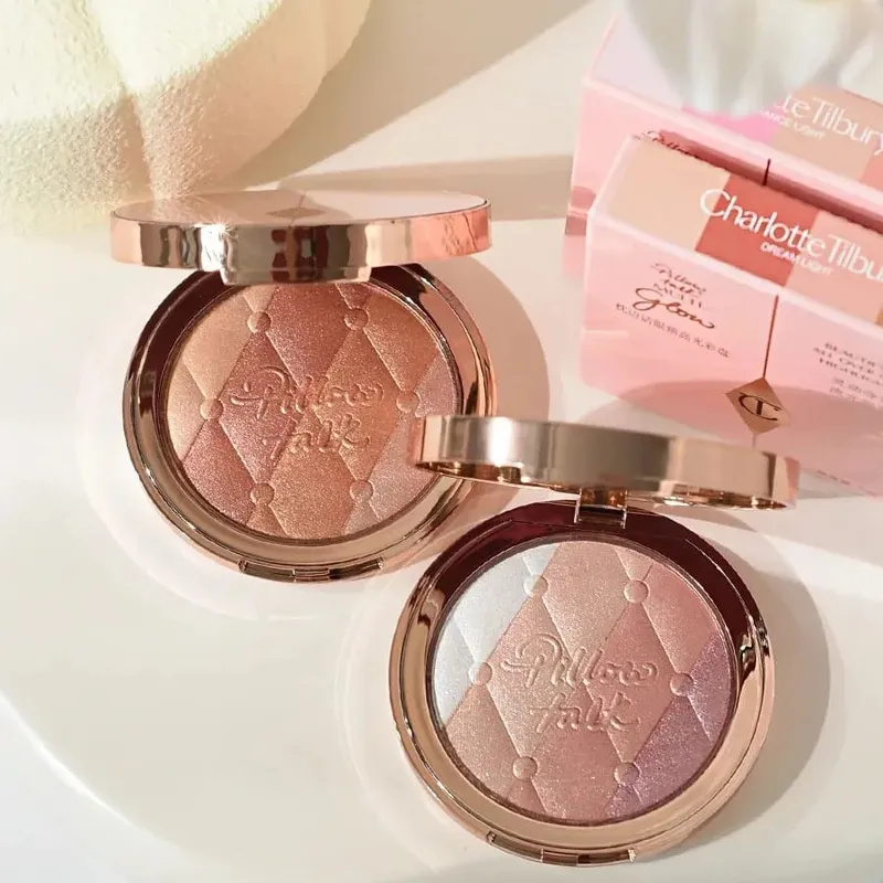 Charlotte Heart Two-tone Blush Lasting Beauty Makeup Natural Flawless Bright Powder Makeup And Eyeshadow Palette Tilbury Makeup — image 6
