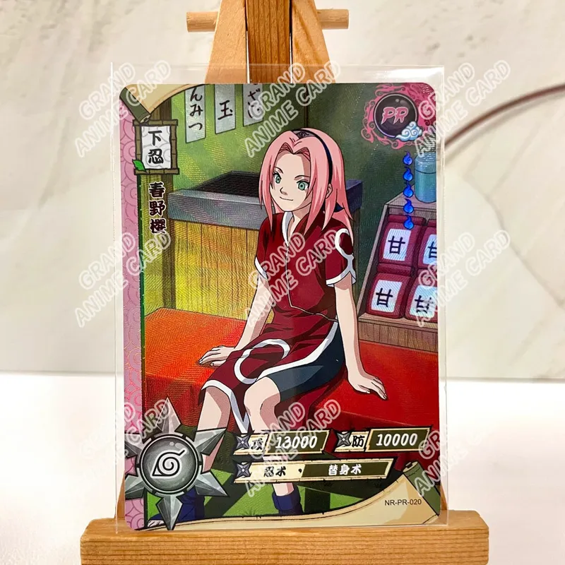 Kayou Genuine Anime Naruto Card PR Full Series No.01-38 Single Card Rare Card Collection Game Naruto Uzumaki Children's Toy Gift