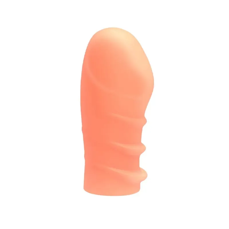 Silikonowa męska osłona penisa realistyczne Dildo Cock Pump Phallus Extender powiększenie Dick rosnący wytrysk orgazm zabawki erotyczne dla człowieka