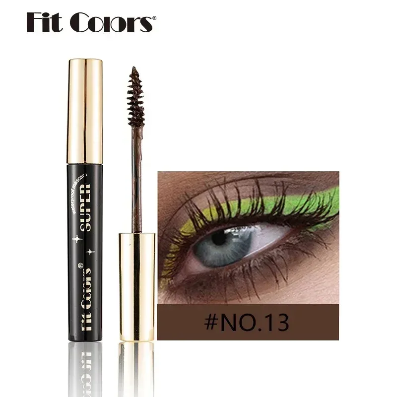 Colored Mascara Makeup 4D Silky Natural Long Eyelashes Mascara Waterproof Long-lasting Extension Thick Lasting Curling Mascara — image 23
