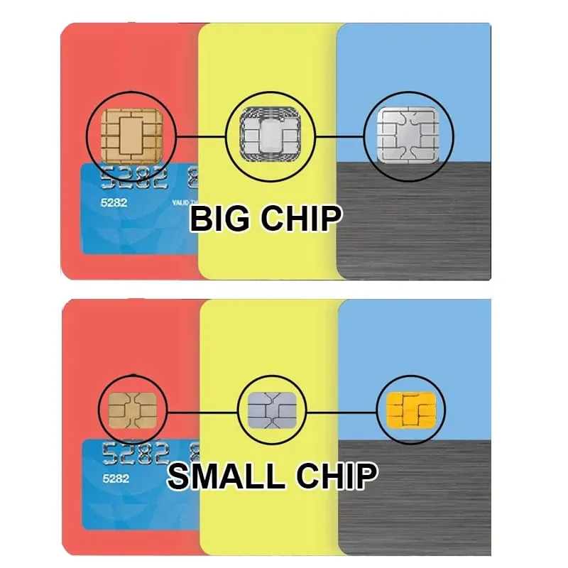 2.5D ステレオ DIY カスタマイズデザイン片面カバーステッカーテープフィルムクレジットカード借金カード小さな大きなチップ — image 4