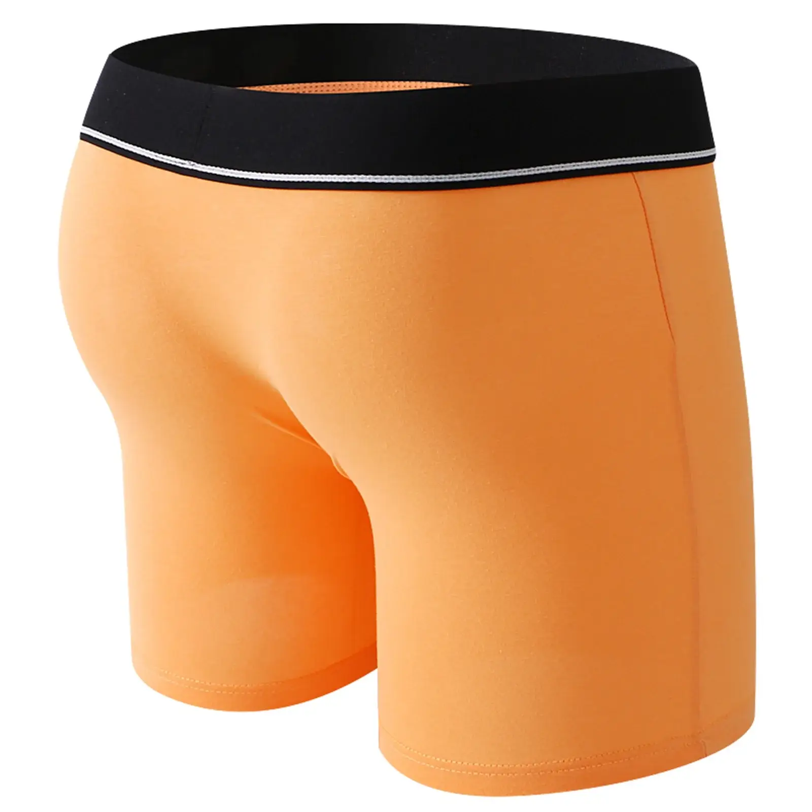 Cock Ring Männer Sexy Jock Loch Boxer Cockring Mann Shorts Unterwäsche Baumwolle Höschen Offene Tasche Unterhose Lange Boxershorts — image 8