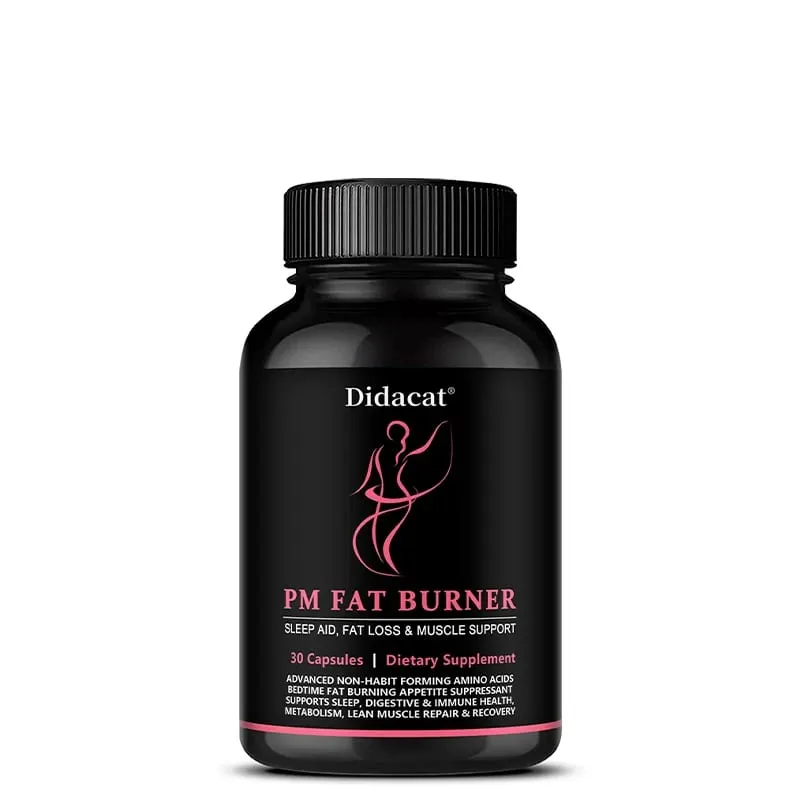 Fat Burner Supports Muscle Digestive Health Healthy Weight Loss Suppress Appetite Diet Nutritional Supplement for Sleep Aid — image 8