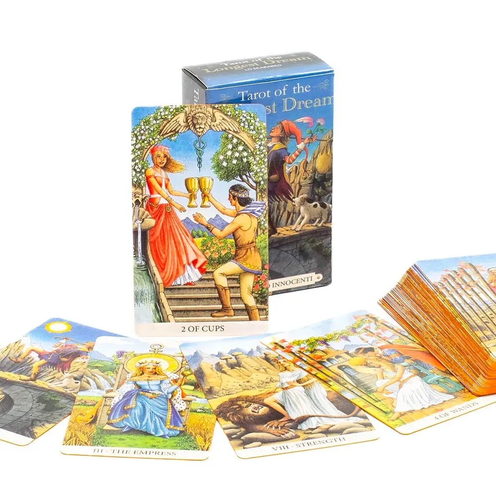 The Longest Dream Tarot Cards 78pcs Deck with Instruction Booklet Ideal for\r\n Enthusiasts and Board Game Lovers — image 3