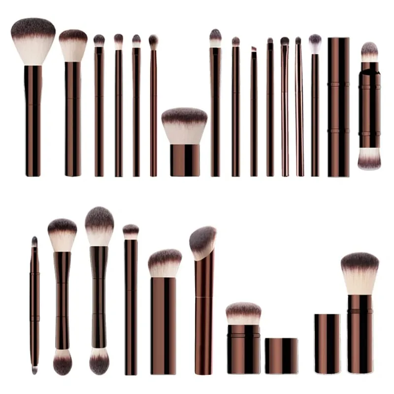 Hourglass Makeup Brush Set & Kit Include Powder Foundation Concealer Lip Blusher Bronzer Eyeshadow Eyeliner Highlight Brush — image 6
