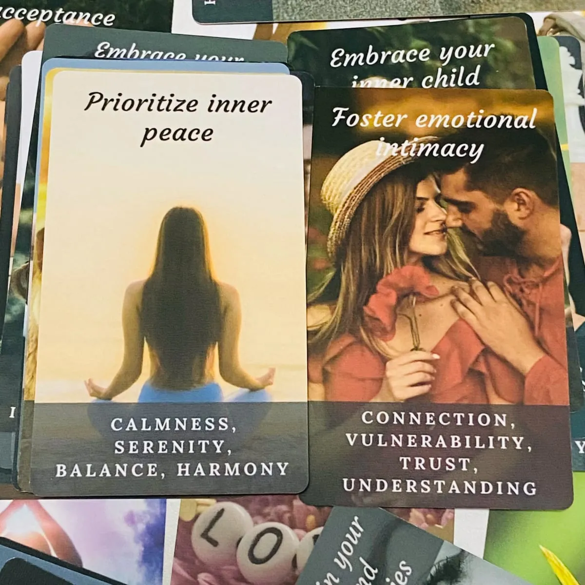Spirit Advice Oracle Cards 47 Deck English Version Spirit Board Games with Keywords on Cards — image 3