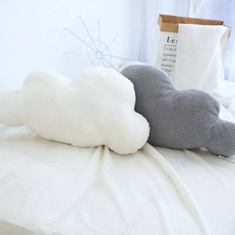 Cute 3 Sizes Cloud Shaped Pillow Cushion Stuffed Plush Toy Bedding Baby room Home Decoration Gift — image 7