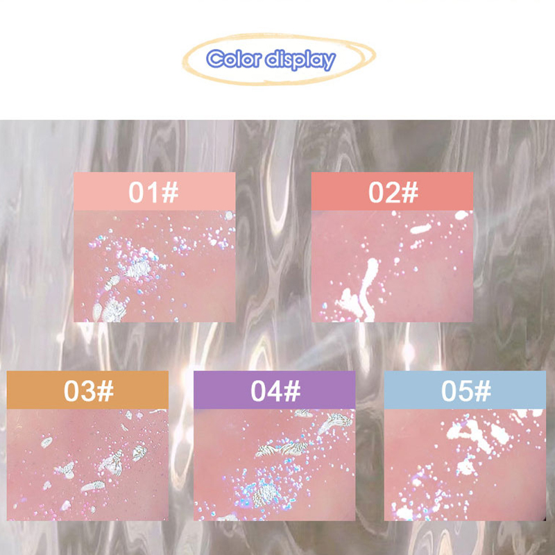 Gege bear Bow Knot Milk Canister Lip Honey Moisturizes and Moisturizes the Mirror Face with Water Gloss and Fine Shining Lips