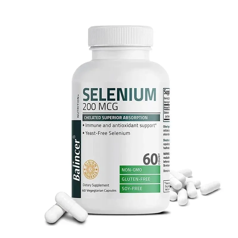 Selenium Supplement - Chelated Amino Acid Complex - High Absorption Antioxidant Enhances Immune Function Thyroid Support — image 8