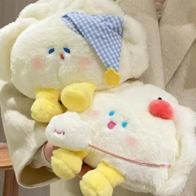 Quente bonito bolinho de pelúcia boneca macio recheado travesseiro adorável dos desenhos animados almofada brinquedo para casa quarto decoração aniversário presente do feriado — image 2