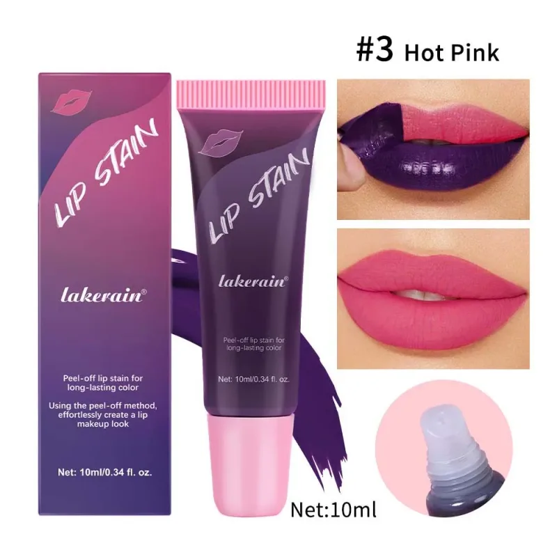 Waterproof Peel Off Lip Stain Tattoo Tint Long Lasting Matte Lip Gloss Lipstick Cosmetics Matte — image 9