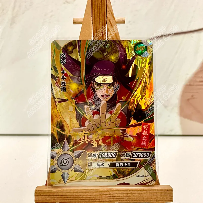 Kayou Genuine Anime Naruto Card MR Full Series No.001-037 Gaara Naruto Uzumaki Kimimaro Jiraiya Tsunade Collection Card Toy Gift — image 9