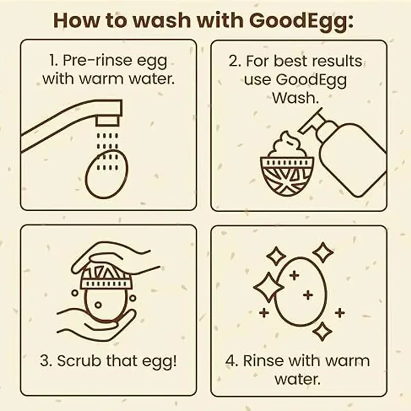 Silicone Egg Washing Brush Specialized Egg Cleaner Tool Flexible Food Grade Scrubber for Farm Fresh Eggs Kitchen Use — image 7