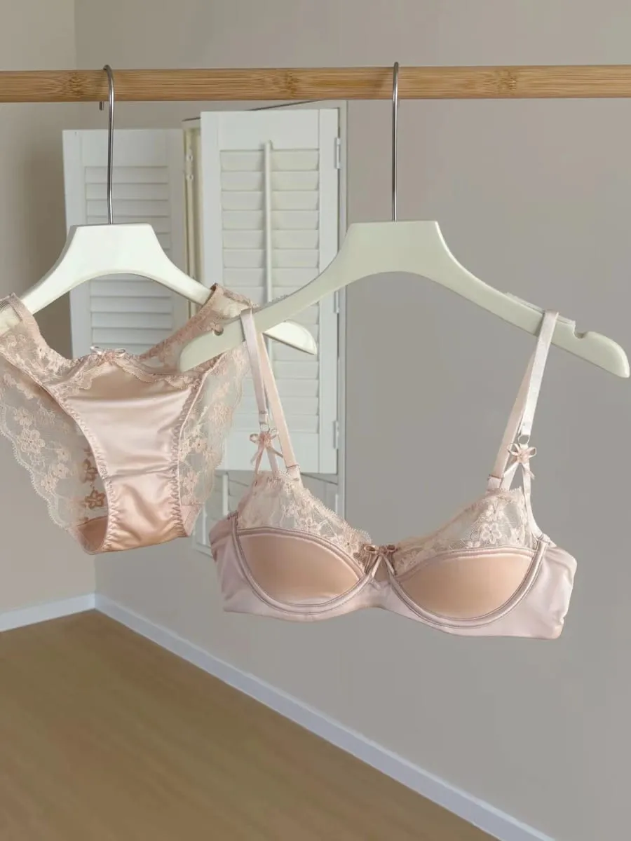 New Sexy Seamless Women Underwear Underwire Push Up Female Bralette Beauty Back Lingerie Female Brassier Bra and Panties Set — image 4