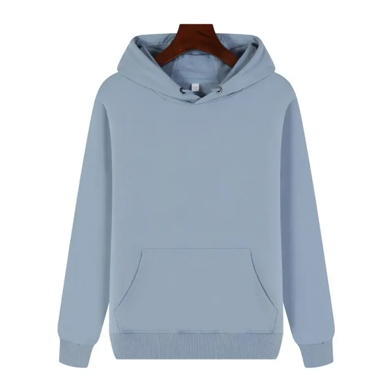 Hoodie custom printing LOGO wool circle plus plush thickened work clothes DIY class service team clothing printed word coat