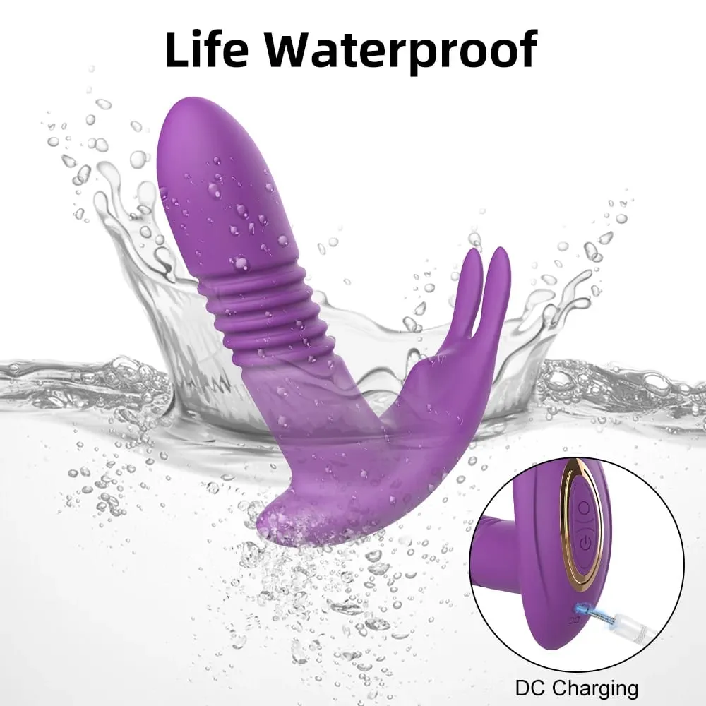 APP Thrusting Vibrator for Women Rotating Telescopic Dildo Bluetooth G Spot Clitoris Stimulator Sex Toy Female Masturbation — image 5