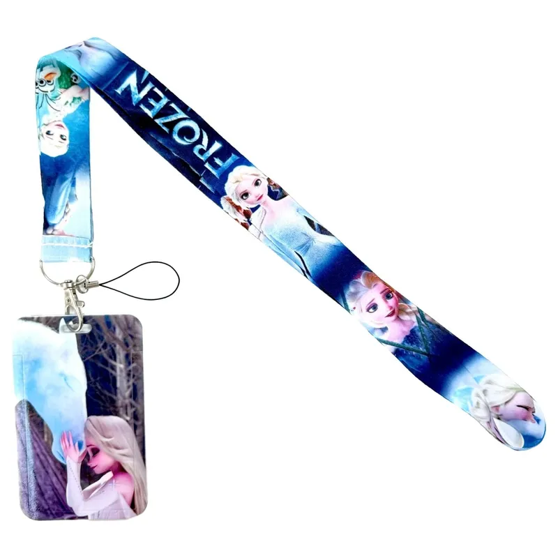 Anime Strap Lanyard for Keys Keychain Badge Holder ID Credit Card Pass Hang Rope Lariat Mobile Phone Charm Accessories — image 23