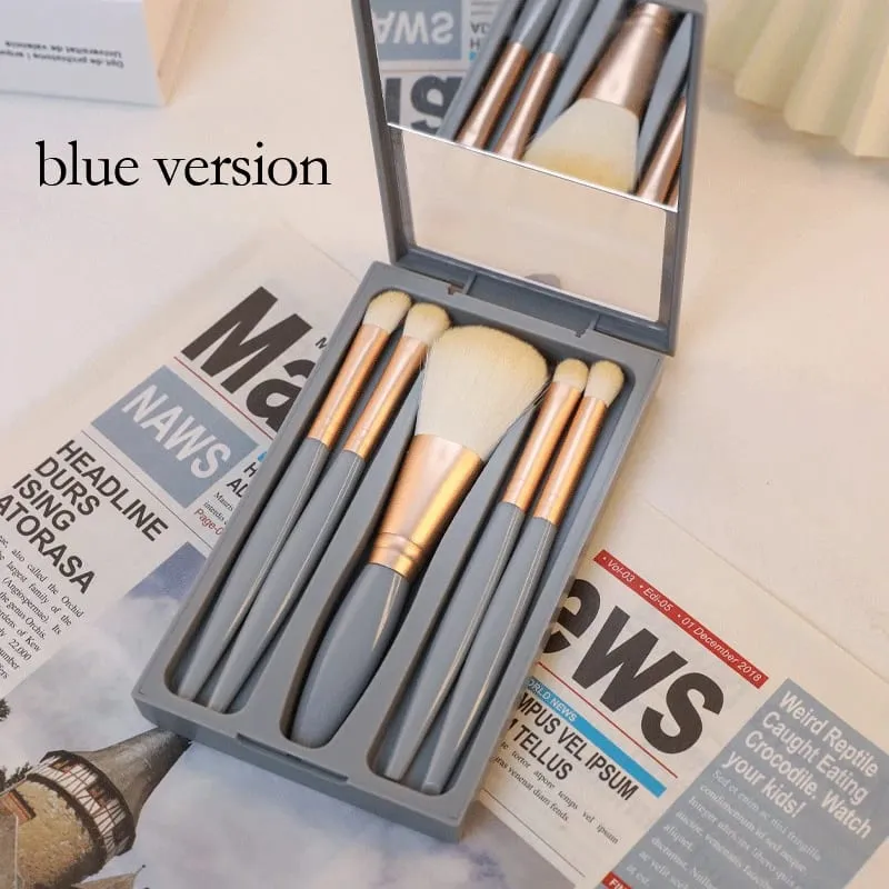 10pcs Mini Makeup Brush Set Powder Eyeshadow Foundation Blush Blender Concealer Beauty Makeup Tools Brush Professional Supplies — image 19