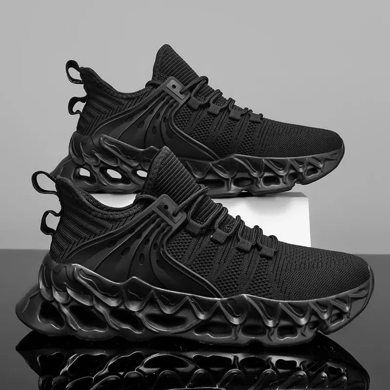 Men's Athletic Mesh Sneakers Lightweight Comfortable Running Shoes for Men Soft Sole Non Slip Casual Shoes Outdoor Walking — image 9