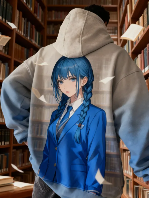 2026 quente anime menina volta padrão moletom casual manga longa com capuz pulôver impressão 3d topo moda oversized hoodies masculinos