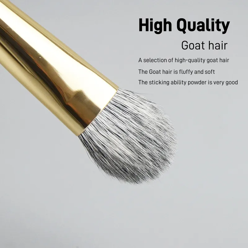 Blush Brush Highlighter Face Shadow Makeup Brushes Natural Goat Blusher Essential Cosmetic Tools — image 3