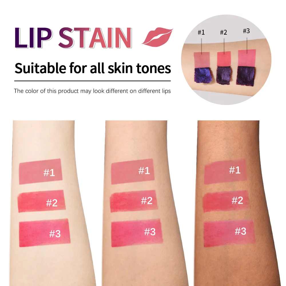 Peel Off Lip Stain Reveal Long Lasting Waterproof Pink Lip Tint Transfer Proof Non-stick Cup Natural Lip Stain Women's Cosmetics — image 4