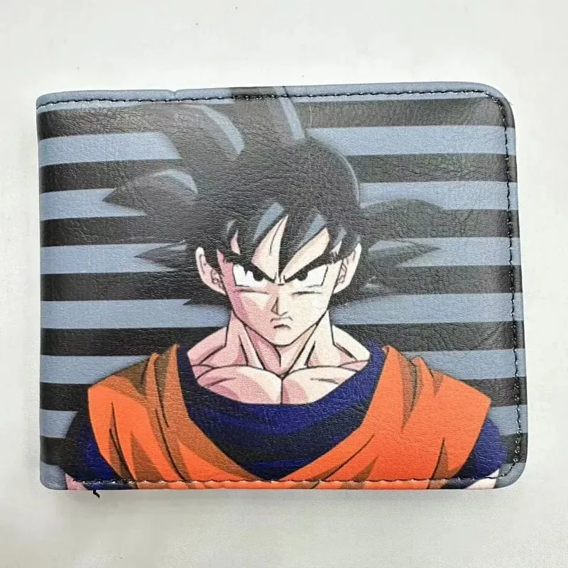 Anime Dragon Ball Peripheral Pu Wallet Simple Fashion Multifunction Folding Coin Wallet Boy Exquisite Holiday Gift — image 2