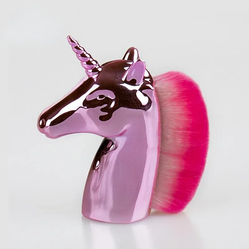 Unicorn Nail Dust Brush Nails Art Accessories Remove Manicure Dust Brush Nail Gel Cleaning Brushes Makeup Brush Manicure Tools