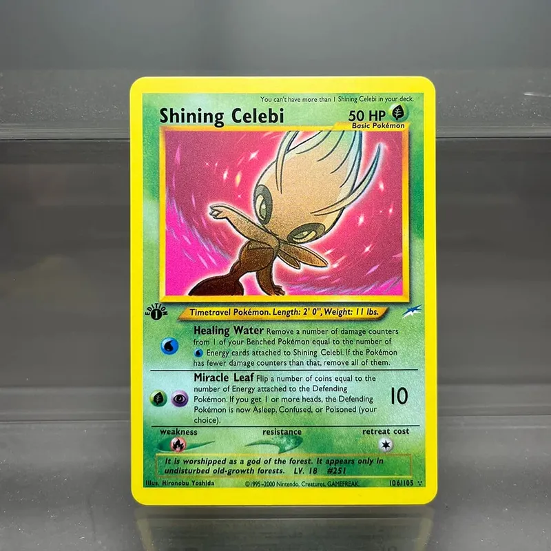 PKM Single Cards 1st Edition 1996 Raichu Charizard Dragonite PTCG Foil Cards Game Collection PKM Proxy Cards — image 8
