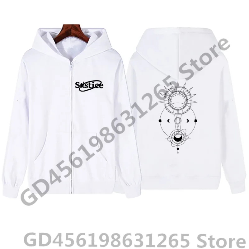 New TV Series คาธ The Eclipse First Khaotung Cosplay Black Hoodie Cool Zipper Sweatshirt Winter Warm Pullover Lovers Costume Top