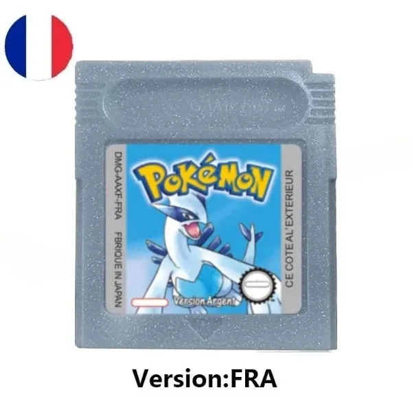 Many style Pokemon Red Blue Crystal Golden Green Silver Yellow GBC Game Card 16 Bit Video Game Cartridge Console Card GB/SP — image 19