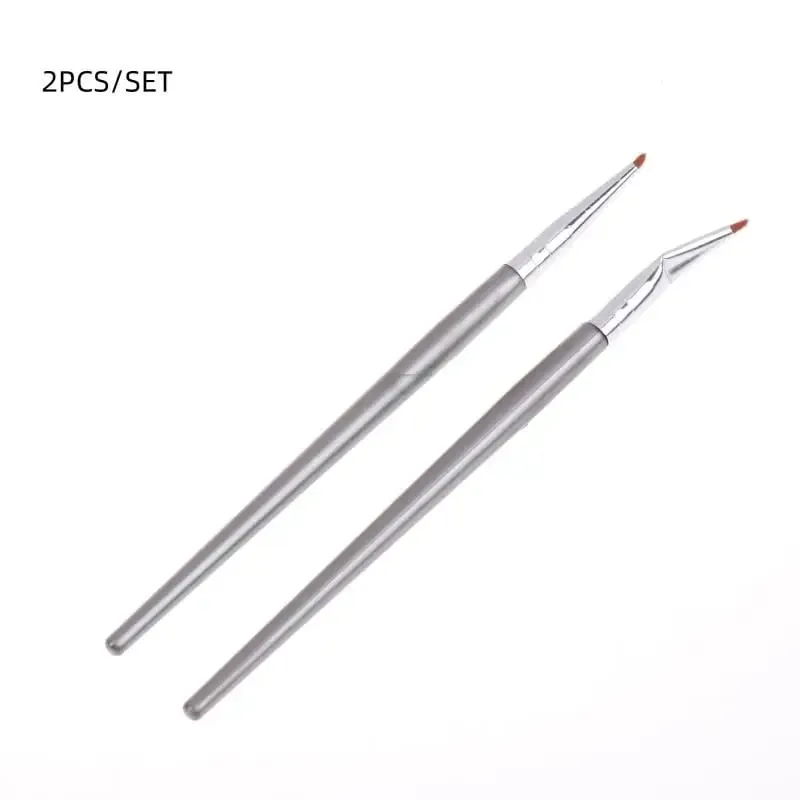 1pc Eyeliner Brushes Angled Liner Makeup Brush Pointing for Gel Liquid Powder Synthetic Hair Eyes Cosmetic Tools — image 13