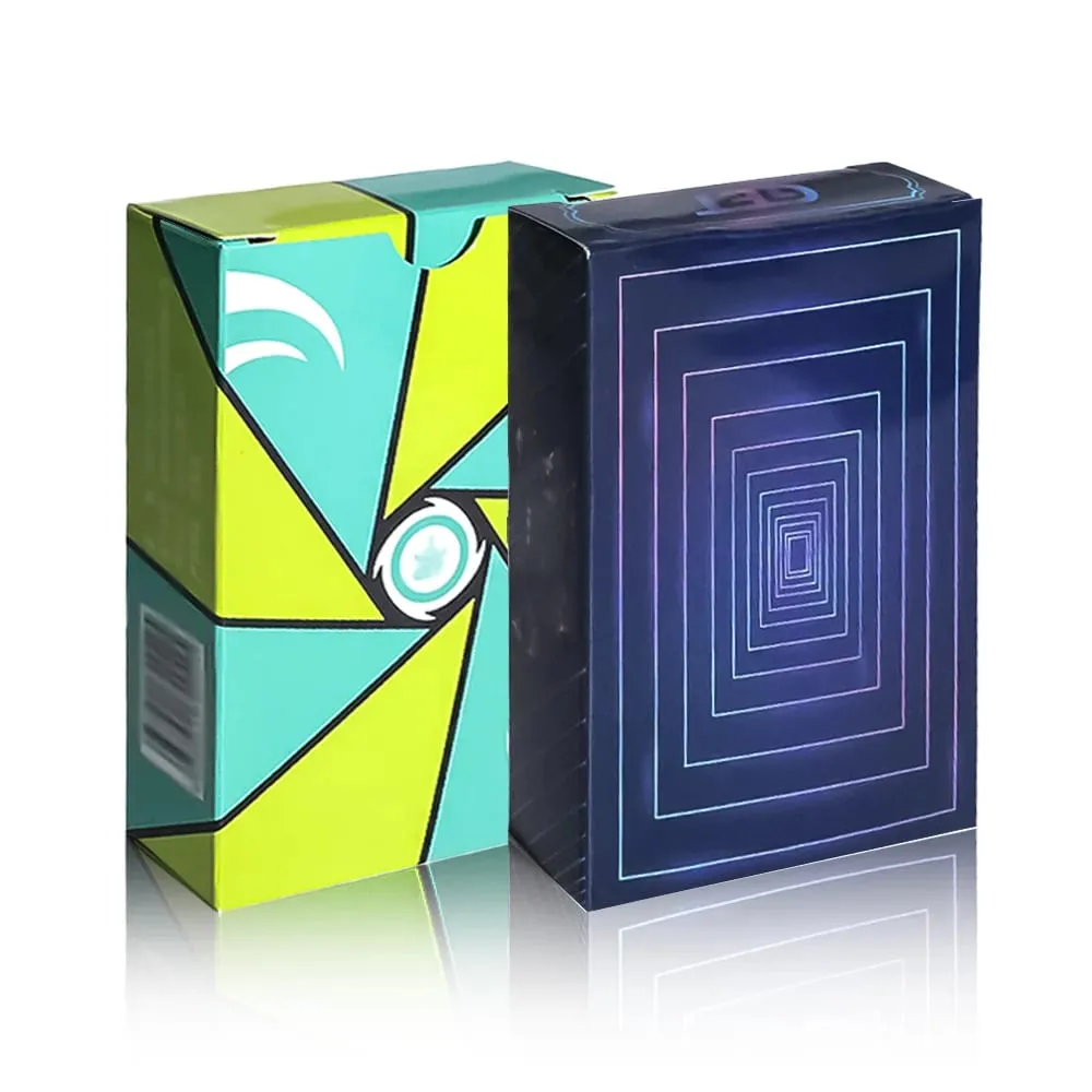 Creative Collection Futuristic Playing Cards Waterproof Poker Cards 55PCS Magic Deck of Cards for Games Parties and Gifts — image 1