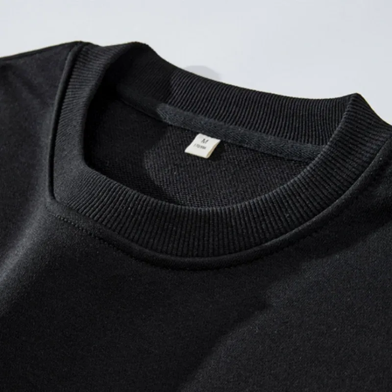 Plus Size Pullovers Men's Sweatshirts 110-185kg Oversized Round Neck Long Sleeve Tees Loose Tops Big Size Male Clothing 1XL-7XL