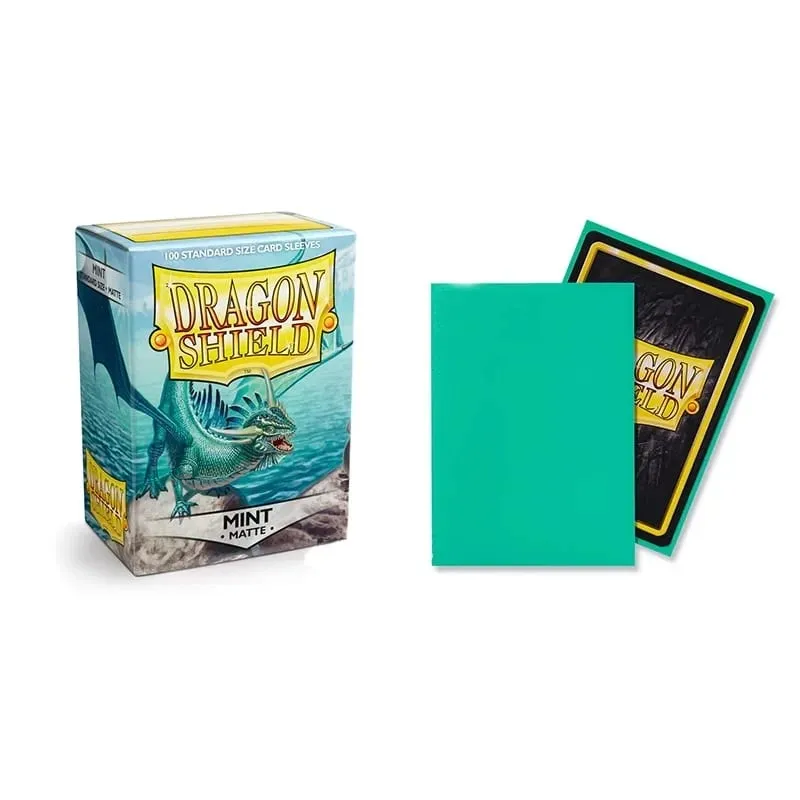 100 PCS/Box 66*91mm Multicolor Dragon Shield Matte Cards Sleeve Cover Cards Protector for PTCG/Star Cards/MGT