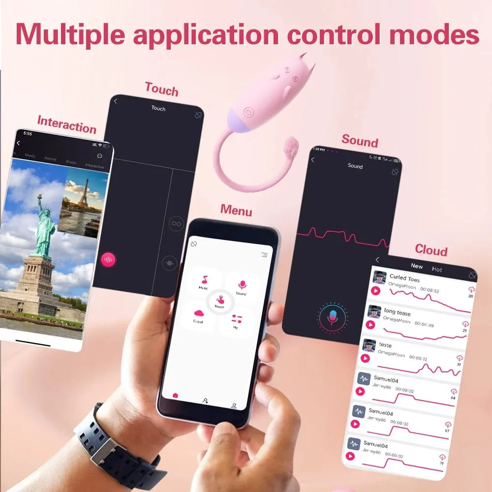 Wireless Bluetooth G Spot Vibrator for Women Dildo APP Remote Control Wear Vibrating Egg Clit Female Panties Sex Toys for Adults — image 3
