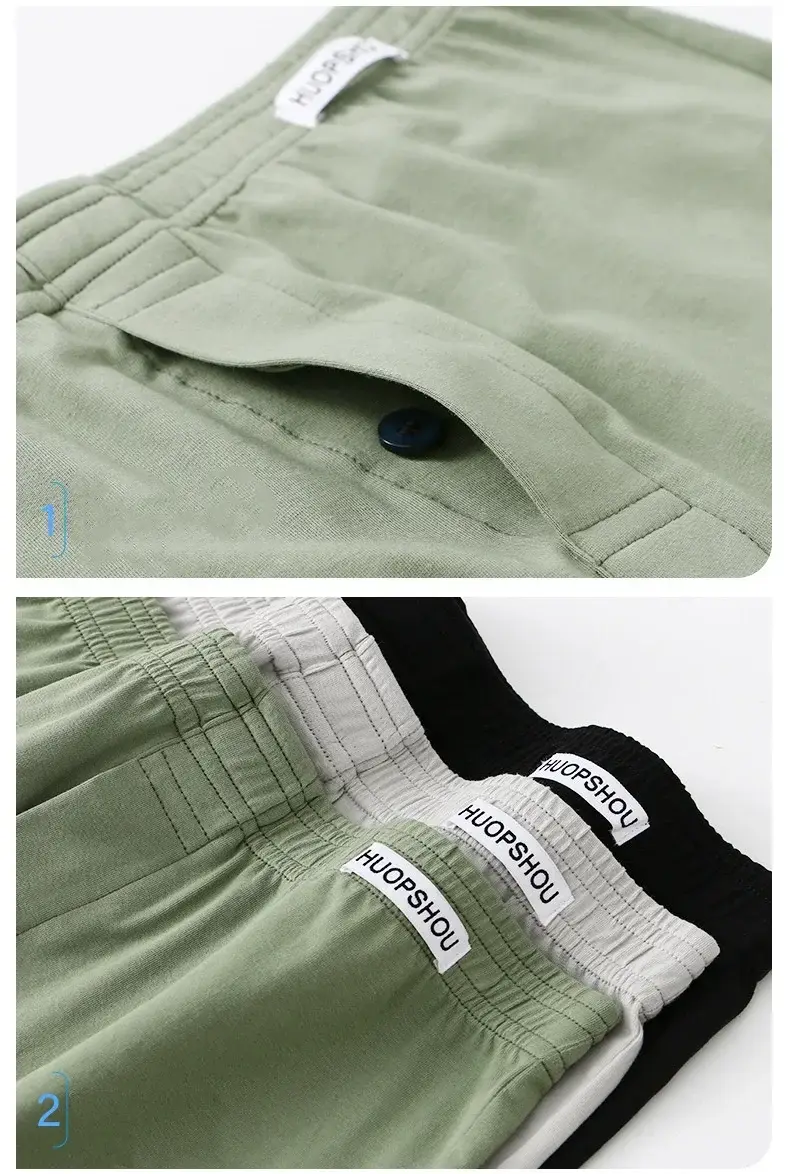 Men's Panties Cotton Loose Boxer Shorts Soft Moisture-Wicking Jersey Underwear Plus Size Lounge Summer Stretch Sleep Arrow Pant — image 17